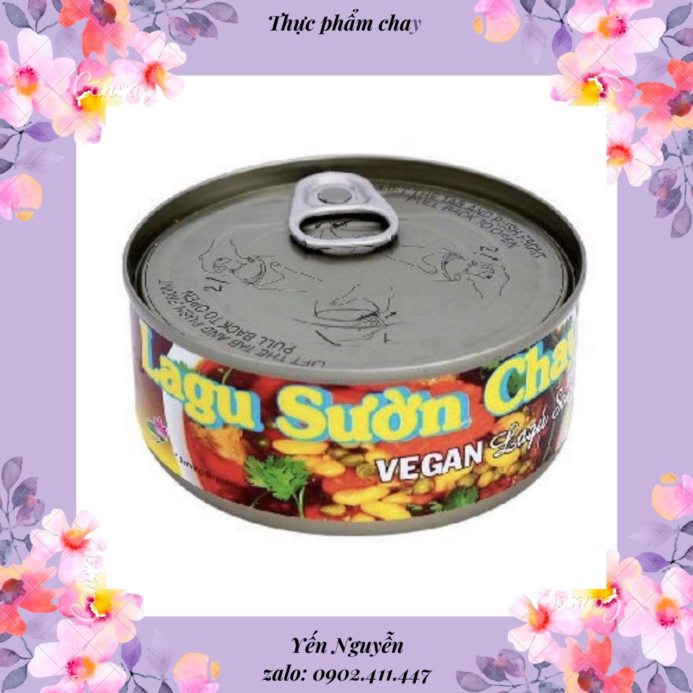 Lagu sườn chay Âu Lạc Hộp 140g - Hương vị mới lạ , cung cấp đầy đủ chất dinh dưỡng, tiện sử dụng.