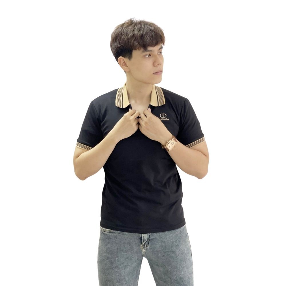 Thun nam có cổ Polo Cotton 4 chiều, Dễ Thoát Mồ Hôi, Mềm Mịn | BigBuy360 - bigbuy360.vn