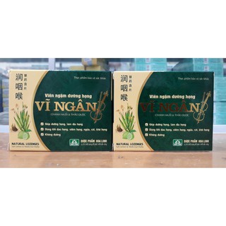 Viên ngậm dưỡng họng Vĩ Ngân hộp 10 viên