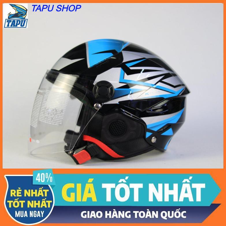 [FREE SHIP] MŨ BẢO HIỂM 1/2 NỬA ĐẦU KYT TIGER