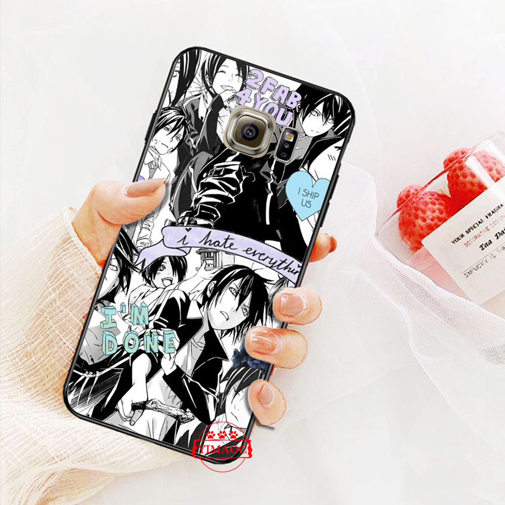 Ốp Điện Thoại Mềm Hình Anime Noragami Yato 359b Cho Samsung Note 8 9 10 Plus Lite 20 Ultra S6 Edge J7 Core