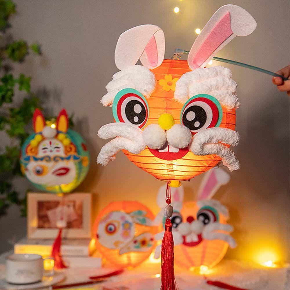 YIYU Lồng Đèn Trung Quốc Hình Động Vật Hoạt Hình Dùng Trang Trí