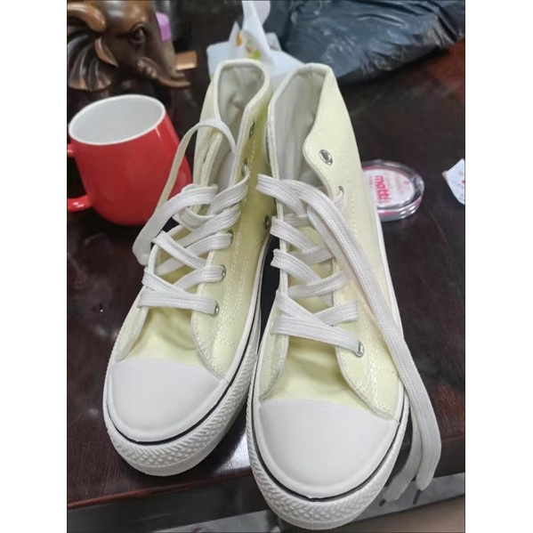Giày CV Ulzzang Cổ Cao 1970s Màu Pastel Xinh Xỉu Kèm Ảnh Thật