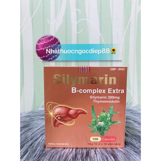 SILYMARIN B-COMPLEX EXTRA GIÚP TĂNG CƯỜNG GIẢI ĐỘC,MÁT GAN(100v)