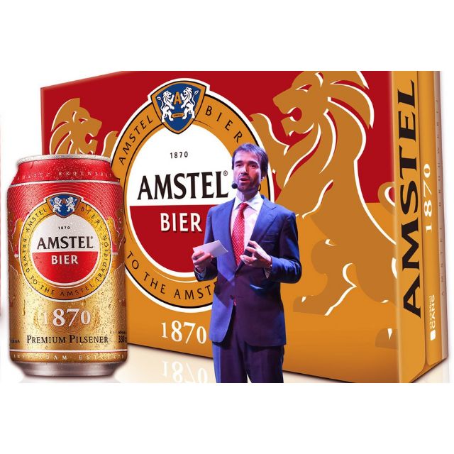 Bia Amstel 24 lon × 330ml