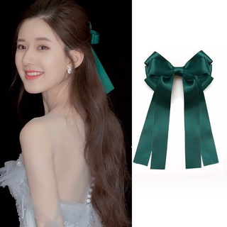 Kẹp tóc nơ ruy băng tiểu thư bản to cỡ lớn nhiều màu dễ thương xinh xắn cute phong cách hàn quốc Triệu Lộ Tư RB3