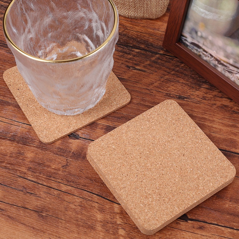 Tấm Lót Ly Hình Vuông 90Mm Chống Mòn Chống Trượt Dành Cho Nhà Bếp