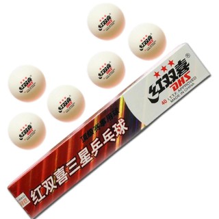 Bóng bàn DHS 6 quả vàng