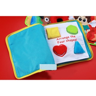sách vải 3D "MY QUIET BOOK"