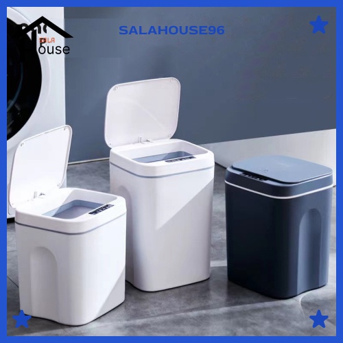 Thùng Rác Cảm Ứng Tự Động Mở Nắp Thông Minh Sạc Tích Điện, Thùng Rác Cảm Ứng Dung Tích Lớn