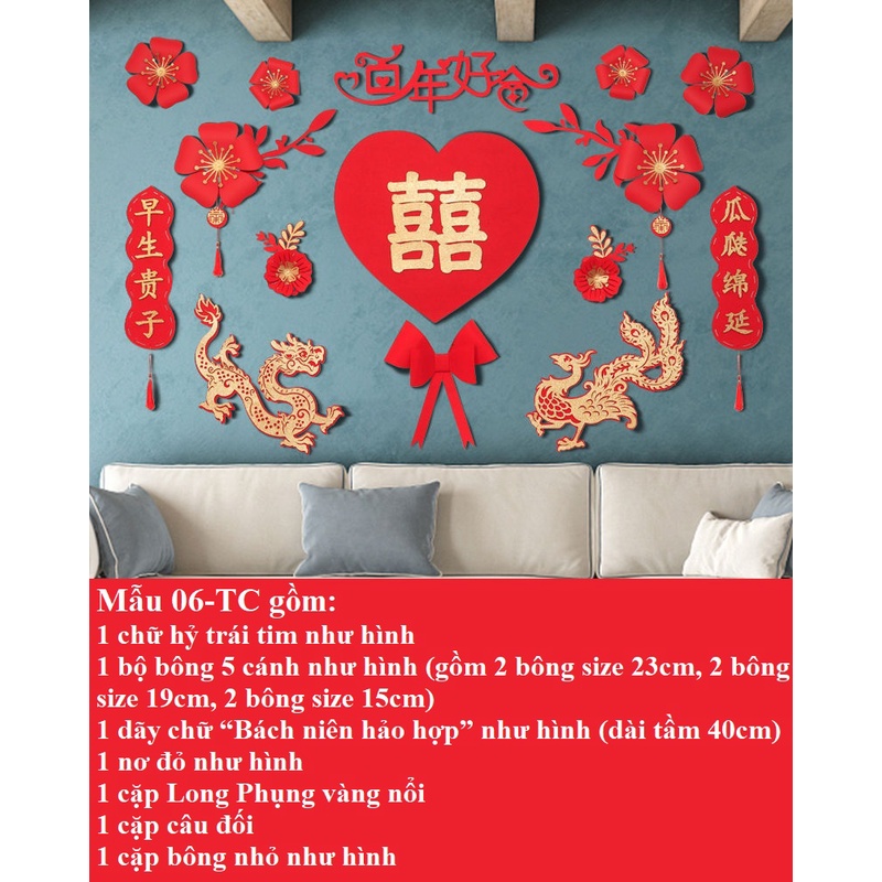 SET TRANG TRÍ ĐÁM CƯỚI