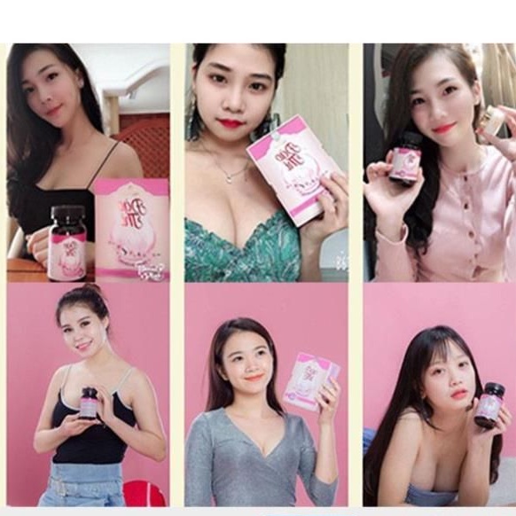 [Mã COSDAY giảm 8% đơn 150K] Combo thần thánh tăng vòng 1 cực to - sủi + viên uống + kem bôi nở ngực Đào Thi