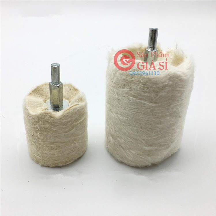 Vải bông đánh bóng hình trụ 40mm ❤️freeship❤️