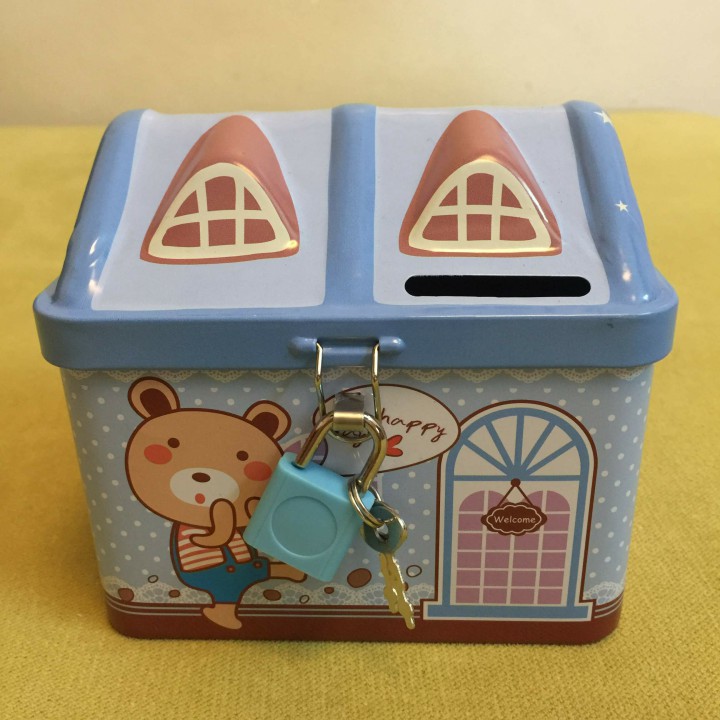 két sắt mini hình nhà cho bé | BigBuy360 - bigbuy360.vn
