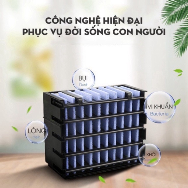 [SIÊU MÁT] Quạt Điều Hòa Mini Để Bàn Nhỏ Gọn - Hơi Nước Siêu Mát