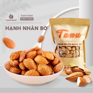 Hạt hạnh nhân rang bơ TANU NUTS, hạnh nhân nhập khẩu Mỹ