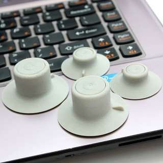 4 nút tản nhiệt kê laptop