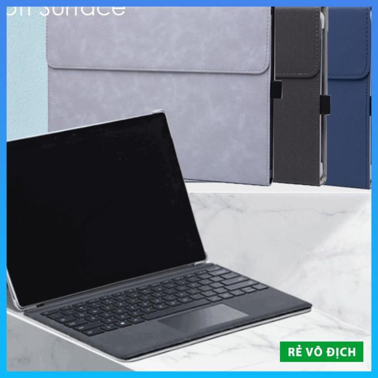 [Rẻ Vô Địch] COMBO Bao Da Kèm Kèm Ví đựng Phụ Kiện Chống Sốc cho Surface Pro 4, 5, 6, 7 - Taikesen