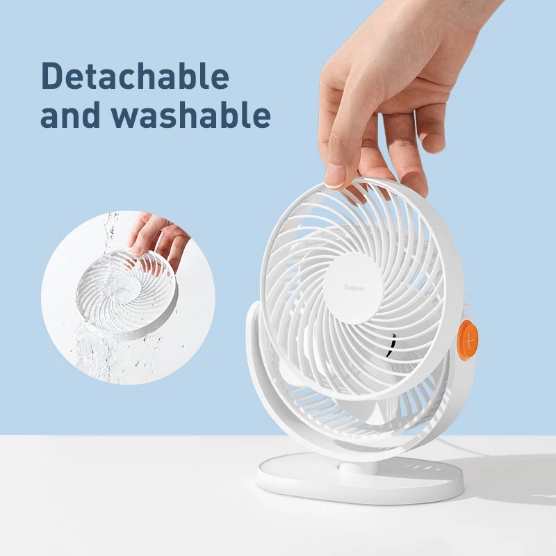 Quạt Để Bàn Baseus Có Thể Điều Chỉnh Góc Dành Cho Văn Phòng