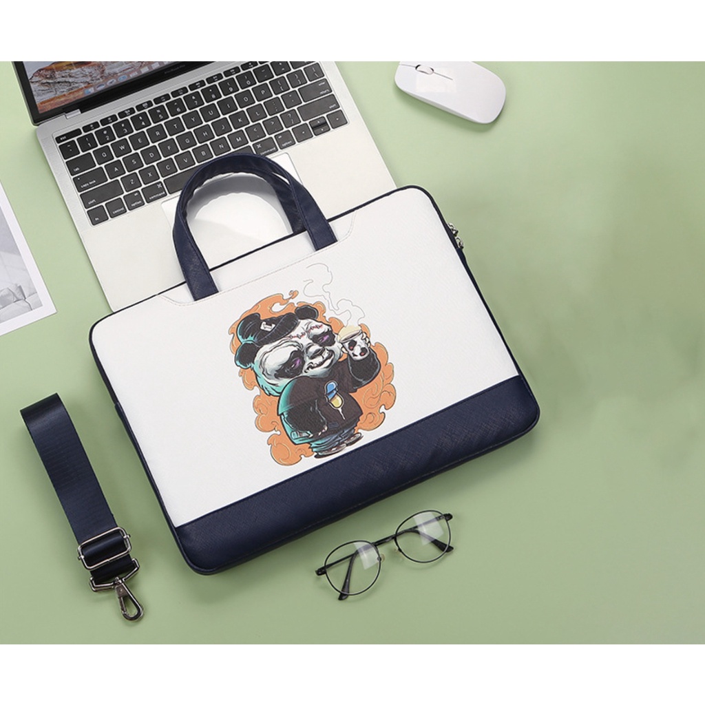 Túi chống sốc đeo chéo dành cho ipad, macbook, laptop surface cute dễ thương