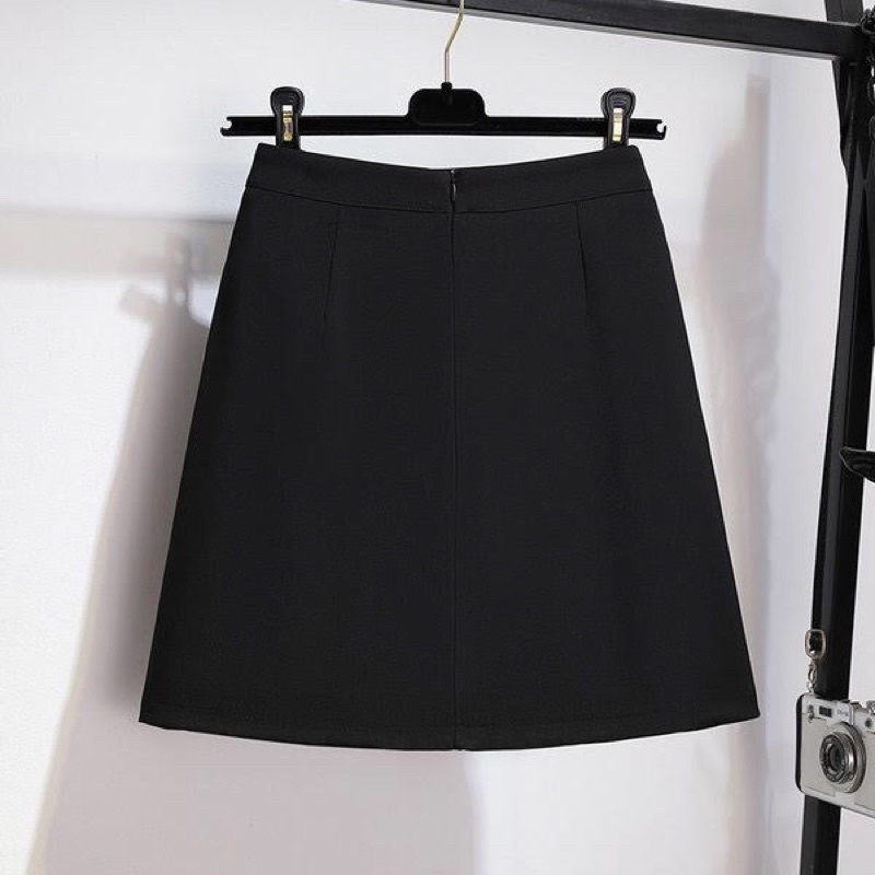 Chân váy big size xếp li có quần trong size lớn 60-100kg