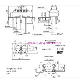 Led hồng ngoại TCRT5000