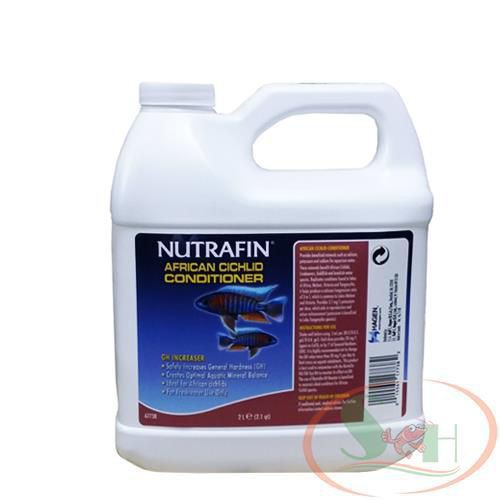 Khoáng nước Hagen Nutrafin African Cichlid can 2 lít Conditioner bổ sung gH+ bể cá tép thủy sinh