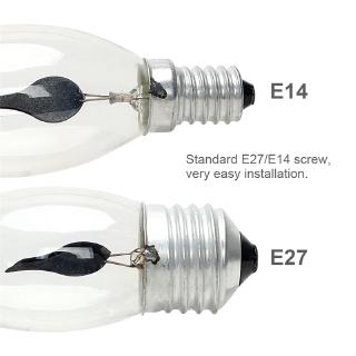 Bóng đèn led e14 / e27 hình ngọn lửa trang trí tiệc