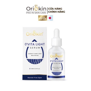 Chính hãng serum mờ thâm trắng da kiềm dầu se khít lỗ chân lông oriskin o’vita light serum 30ml 20ml 10ml