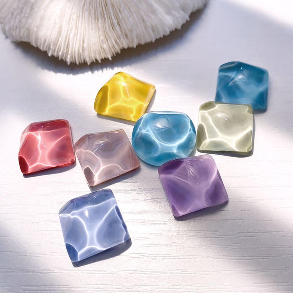 DARON Thẻ Màu Vẽ Móng Nghệ Thuật Trong Suốt Hình Đầu Mèo