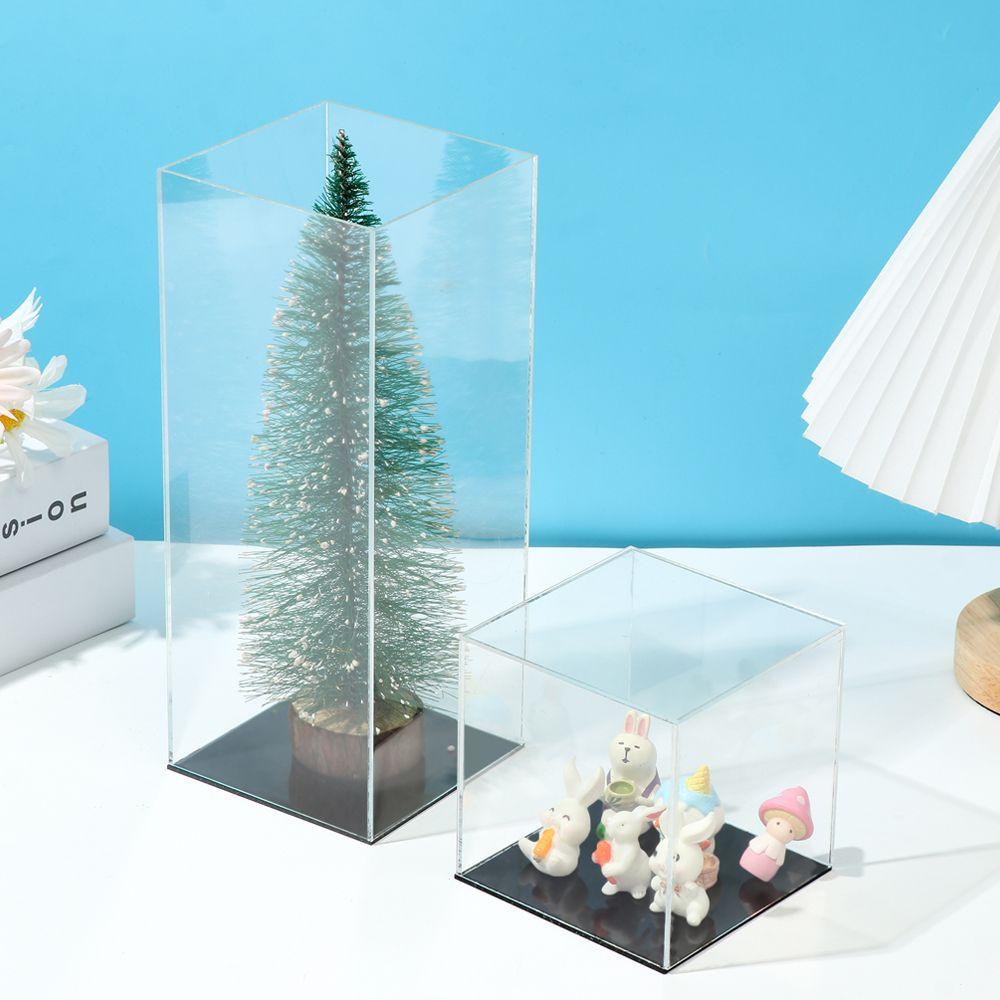 LEISURE Hộp Trưng Bày Đồ Chơi Chống Bụi Bằng Acrylic Ốp