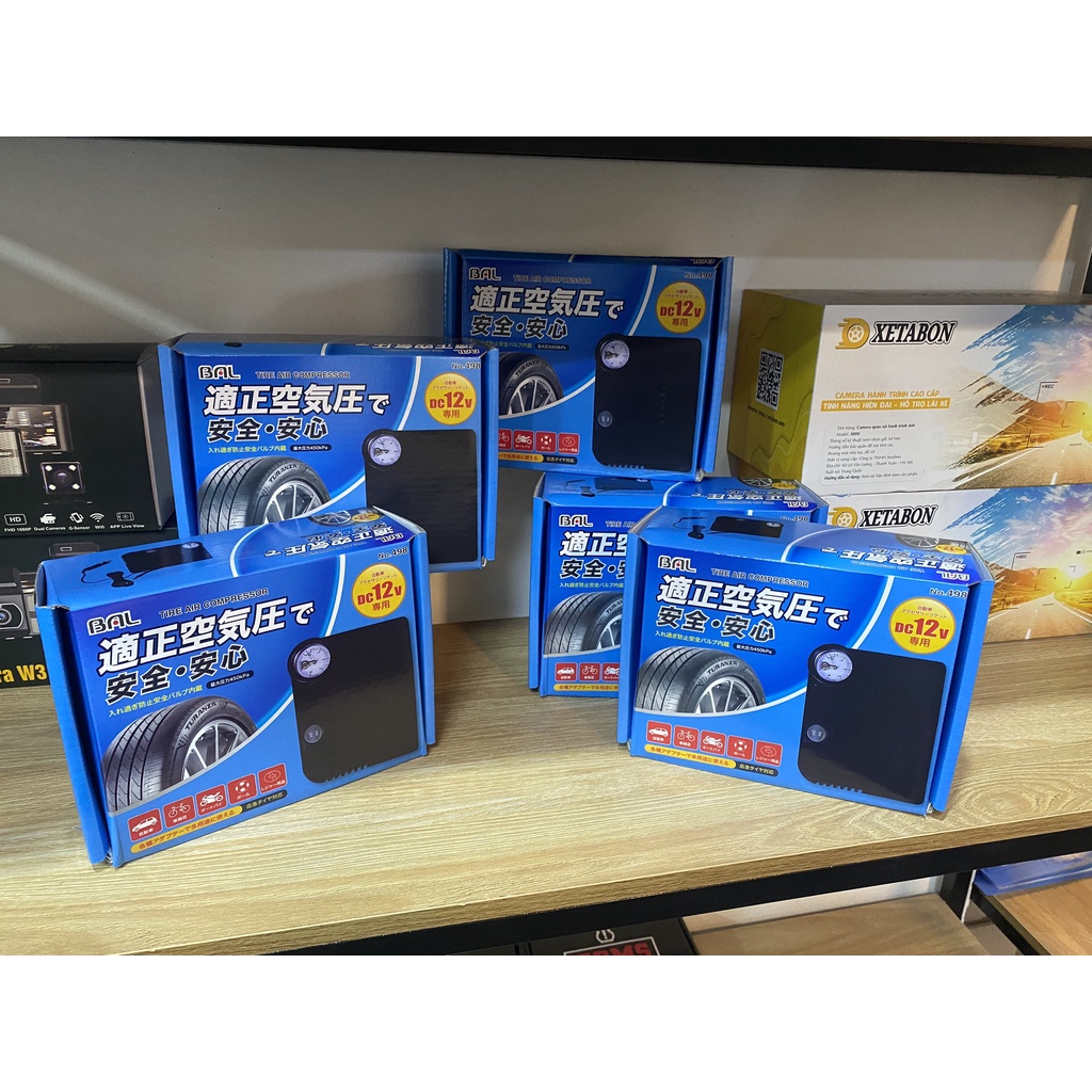 Bơm Lốp Ô Tô Daihatsu 12V Hàng Nội Địa Nhật, Bơm Nhanh Siêu Êm, Bảo Hành 12 Tháng