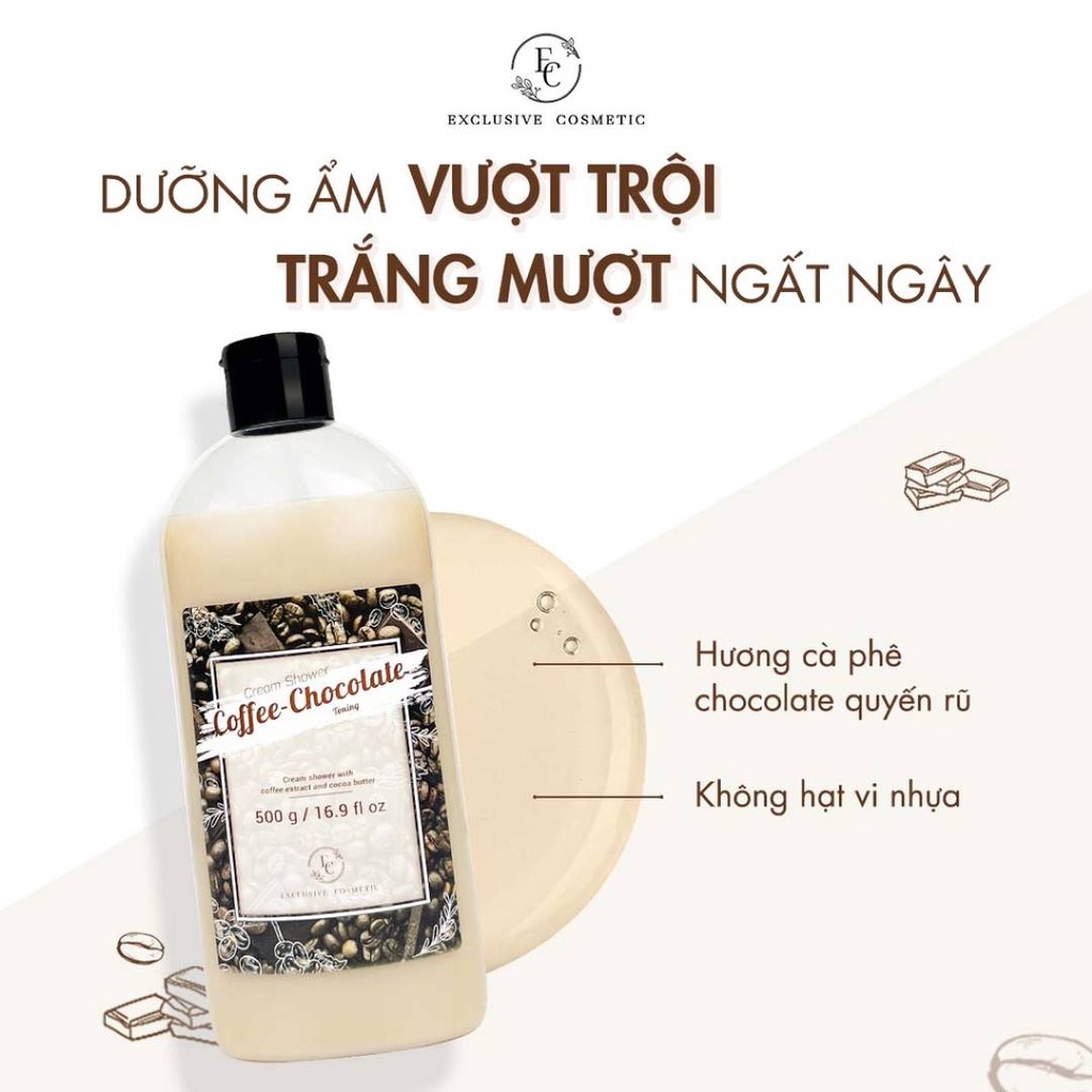 Sữa tắm Exclusive Cosmetic Shower 500g