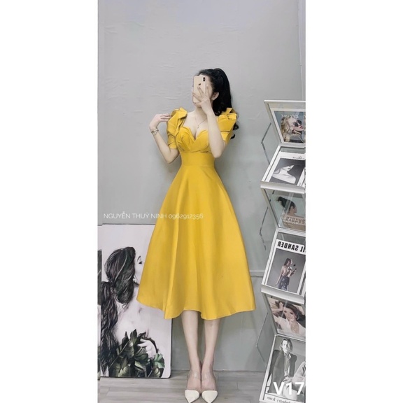 (FREE SHIP) ĐẦM XÒE TAP TA TAY PHỐI CÁCH ĐIỆU CỰC XINH XINH LUNG LINH ĐẸP TINH TẾ HHP