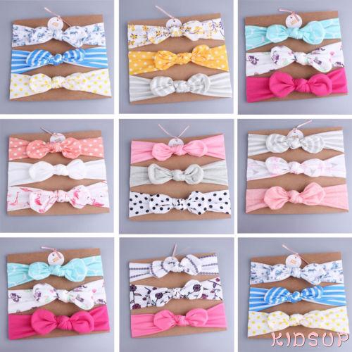Set 3 Băng Đô Hoa Xinh Xắn Dành Cho Bé Gái