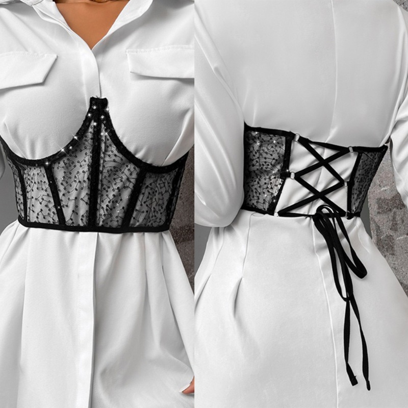 Áo Ống Lửng Không Dây Màu Đen Cho Nữ