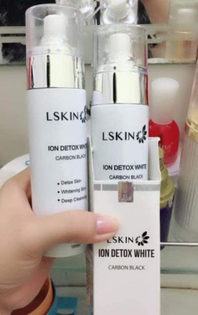 Detox thải độc body Lskin sữa tắm ion detox