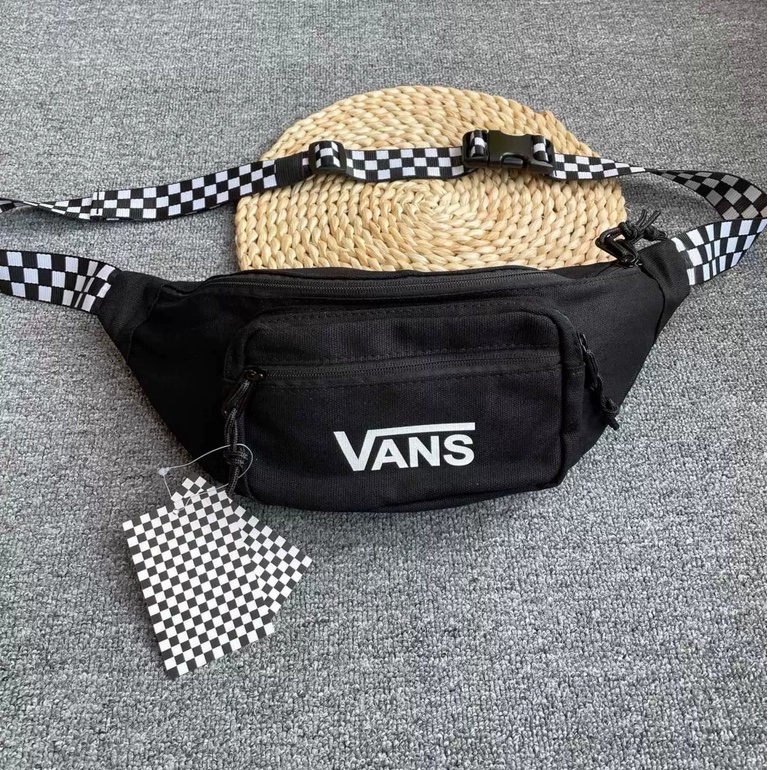 Túi đeo chéo Vans, túi bao tử đeo hông, đeo ngực chất vải canvas dành cho cả nam và nữ