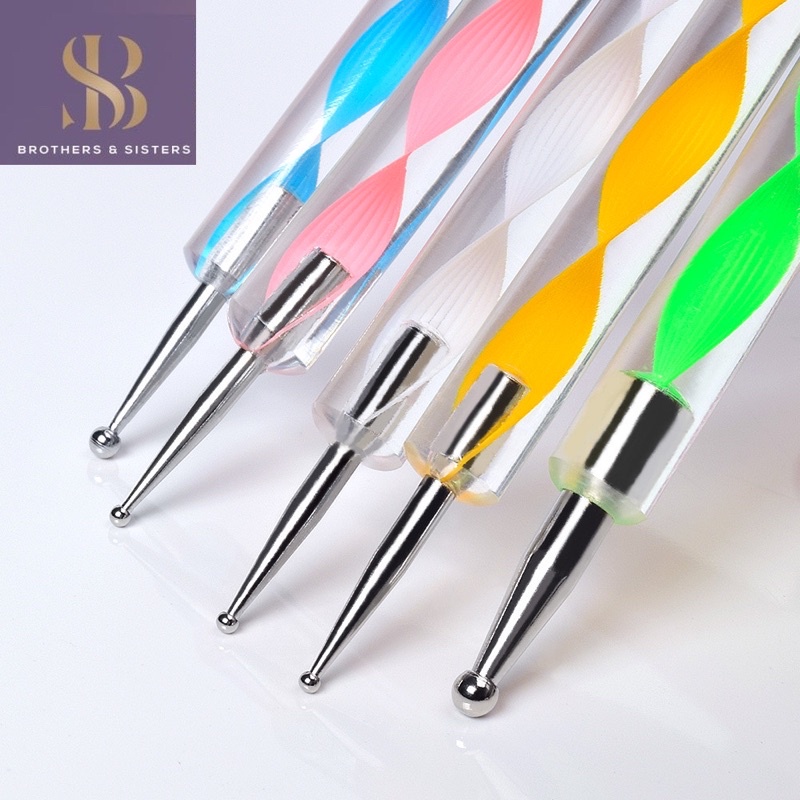 Set 4 cây chấm bi làm móng chuyên nghiệp trong bao bì