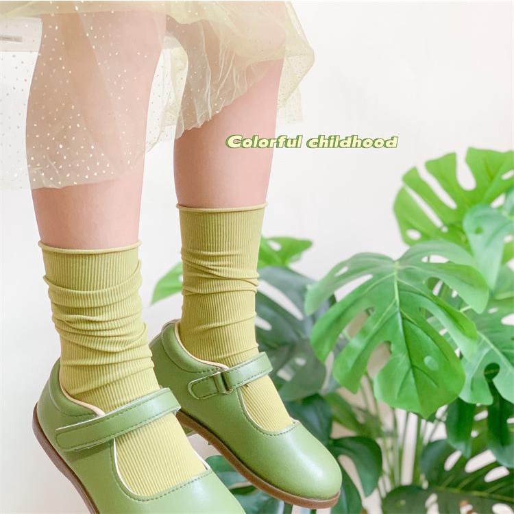 Vớ ống mùa hè mẫu mới, chất liệu lụa mát mịn cho bé gái từ 3 đến 8 tuổi | Shini Store