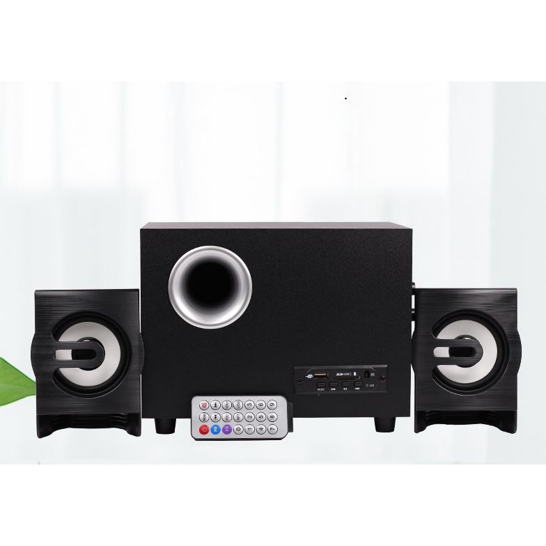 Loa Vi Tính 2.1 FT-06AC-BT Sử Dụng Nguồn AC 220V - Kết Nối PC, Mobile, USB, SD Card, Bluetooth