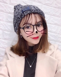 Mũ len quả bông