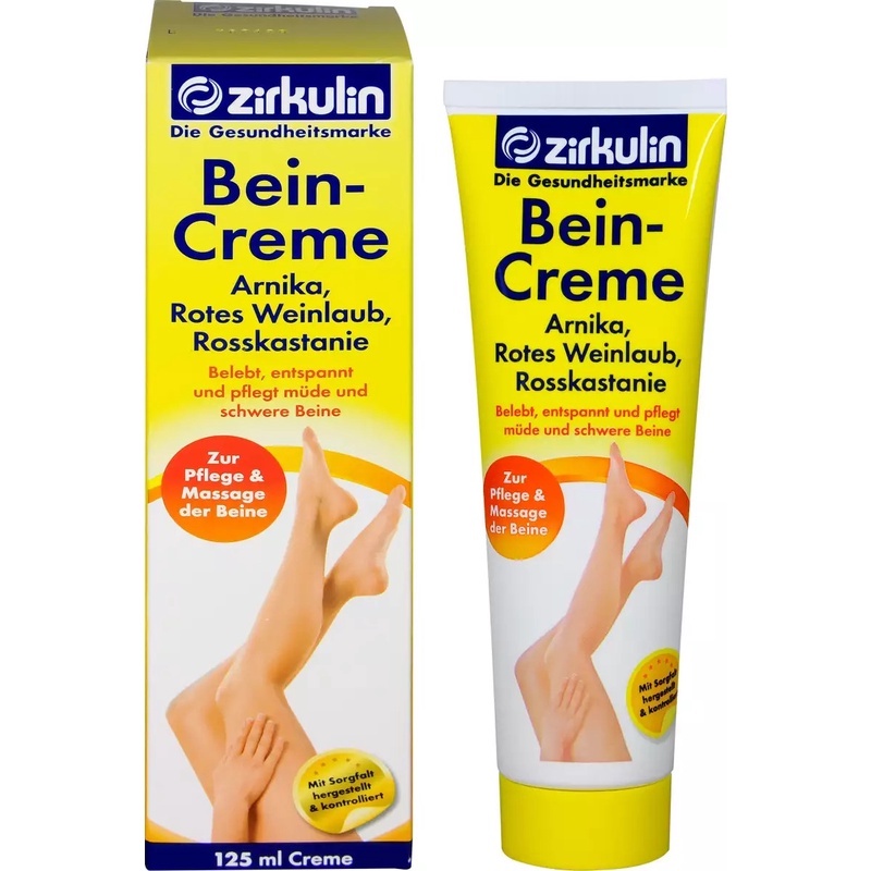 Kem Xoa Bóp, Hồi phục Đôi Chân Zirkulin Bein Crème, 125ml