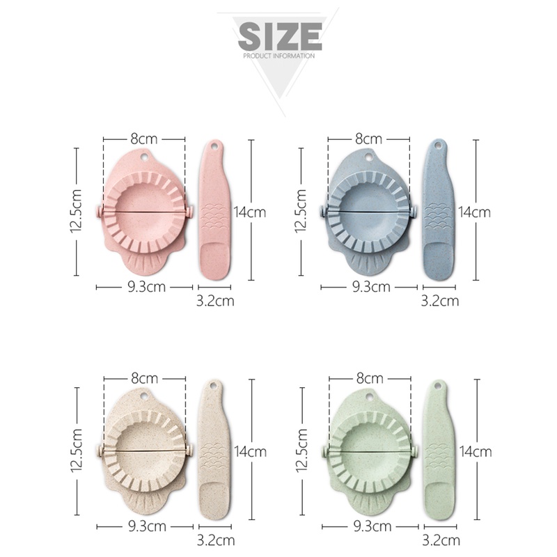 Khuôn Làm Bánh Bao Ravioli Tiện Dụng Cho Nhà Bếp