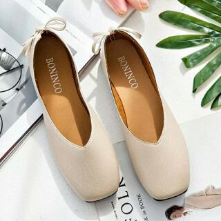 Giày bệt nơ gót