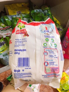 Bột giặt ARIEL DOWNY 650g