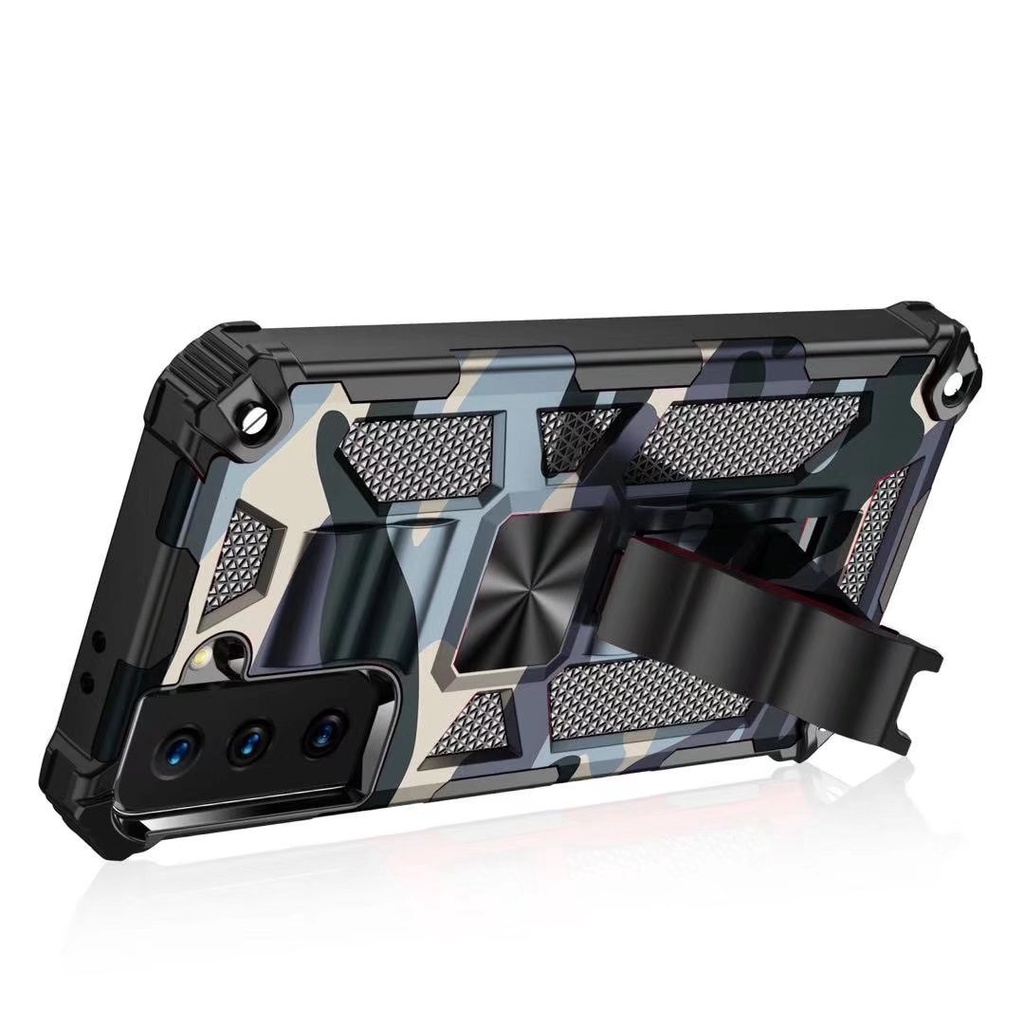 Military Armor Phone Case For Samsung Galaxy S20 S20 Plus S20 Ultra Note 20 Note 20 Ultra S20 FE 5G S21 S21 Plus S21 Ultra S21 FE Shockproof Cover