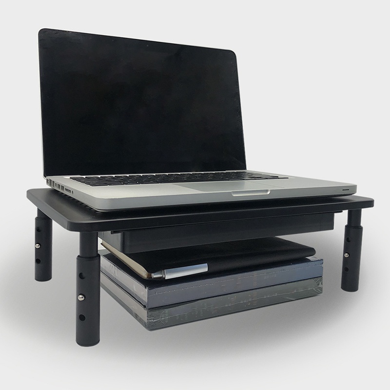 Monitor Stand Raiser in Adjustable Ergonomic Height with Ventilation Holes Platform for Monitor, Laptop, Printer | BigBuy360 - bigbuy360.vn