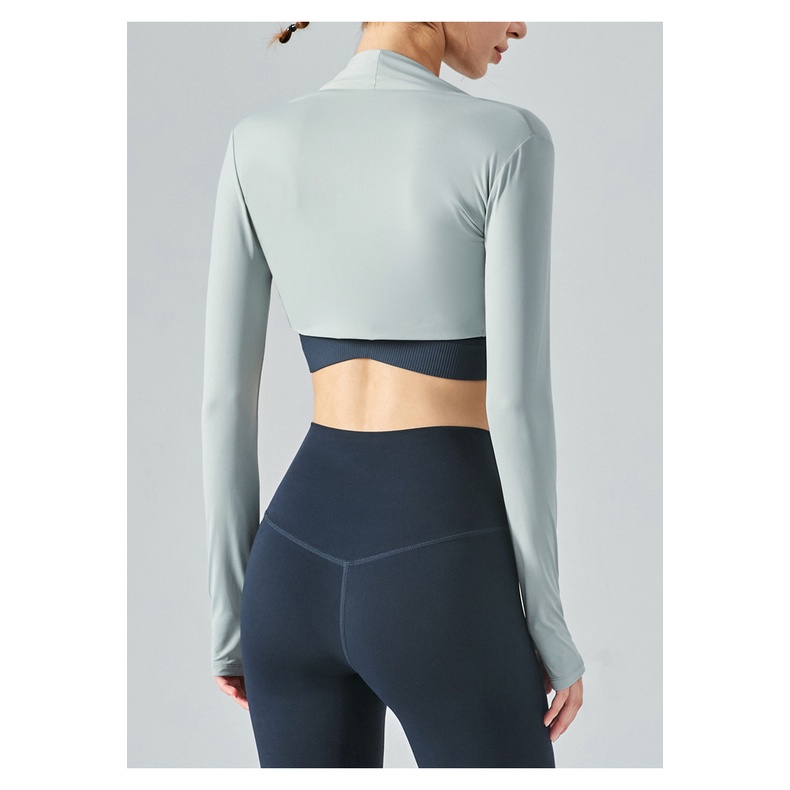 Áo croptop thể thao AIRACTIVE LEISURE XS DSL346 tay dài chống tia UV thời trang dành cho nữ