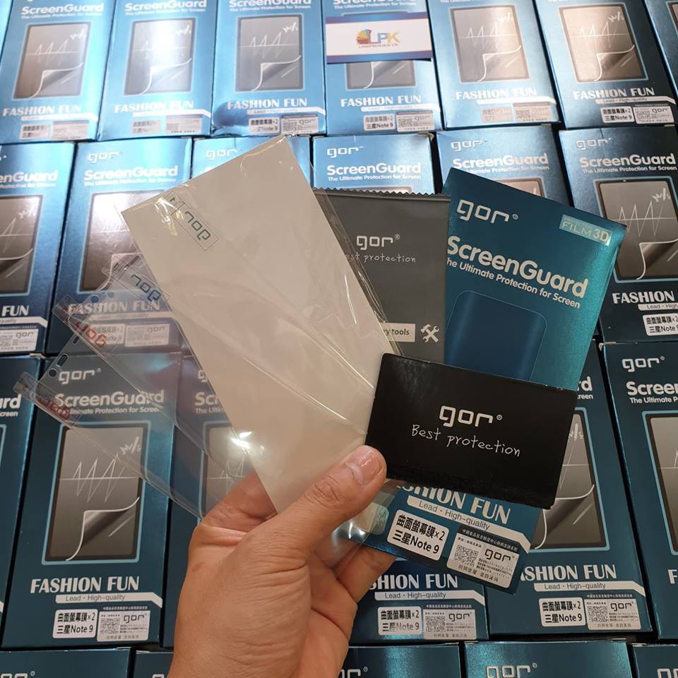 [SHOPEE TRỢ GIÁ] Bộ dán màn hình Gor full màn Samsung Galaxy Note 9 - Note 7 - Note Fe - S8 - S8 Plus - S9 - S9 Plus